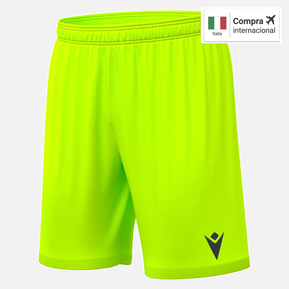 Galax Short de Juego - Neon Yellow