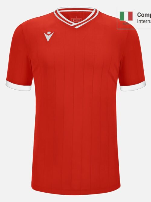 Halley Camiseta Futbol  - Red/White