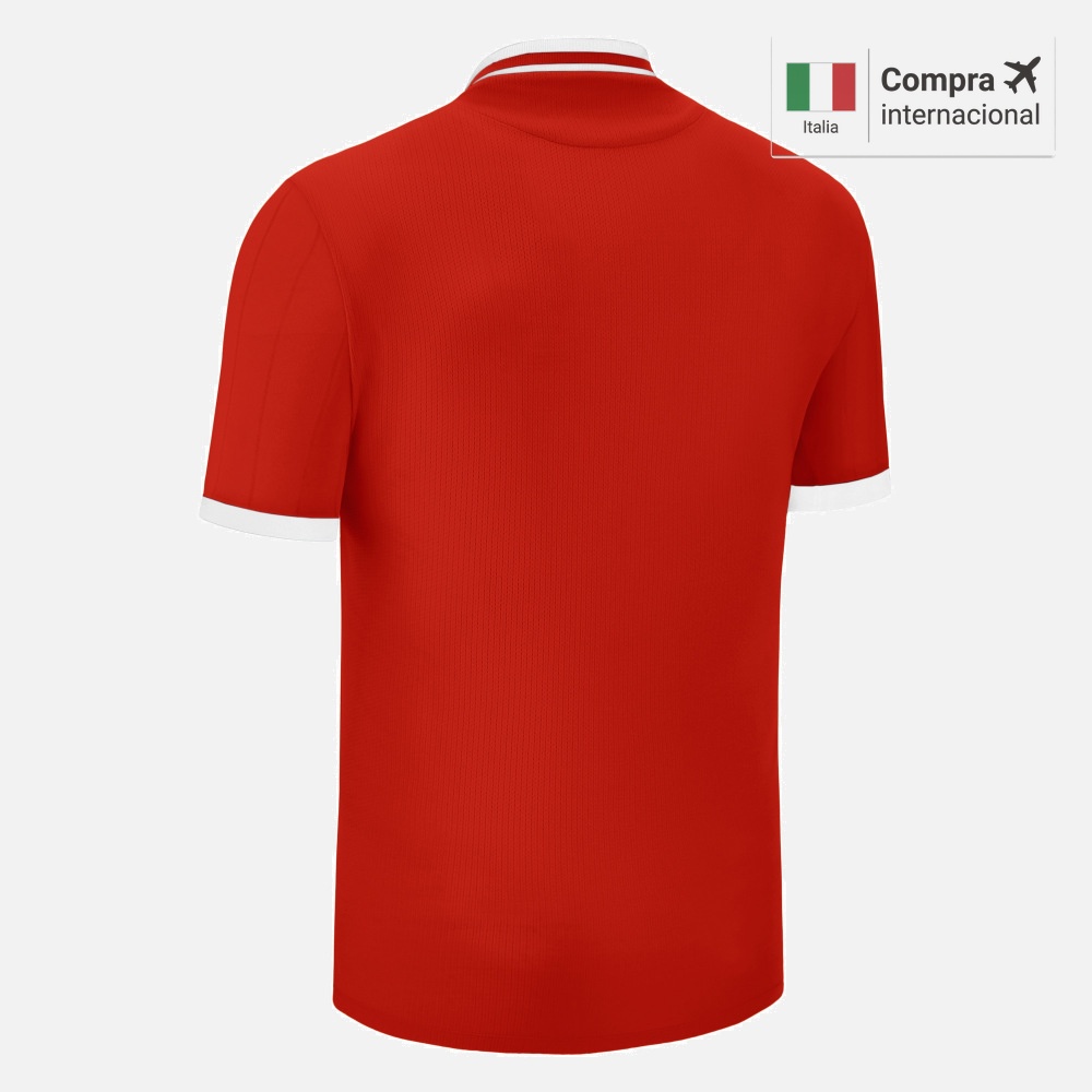 Halley Camiseta Futbol - Red/White