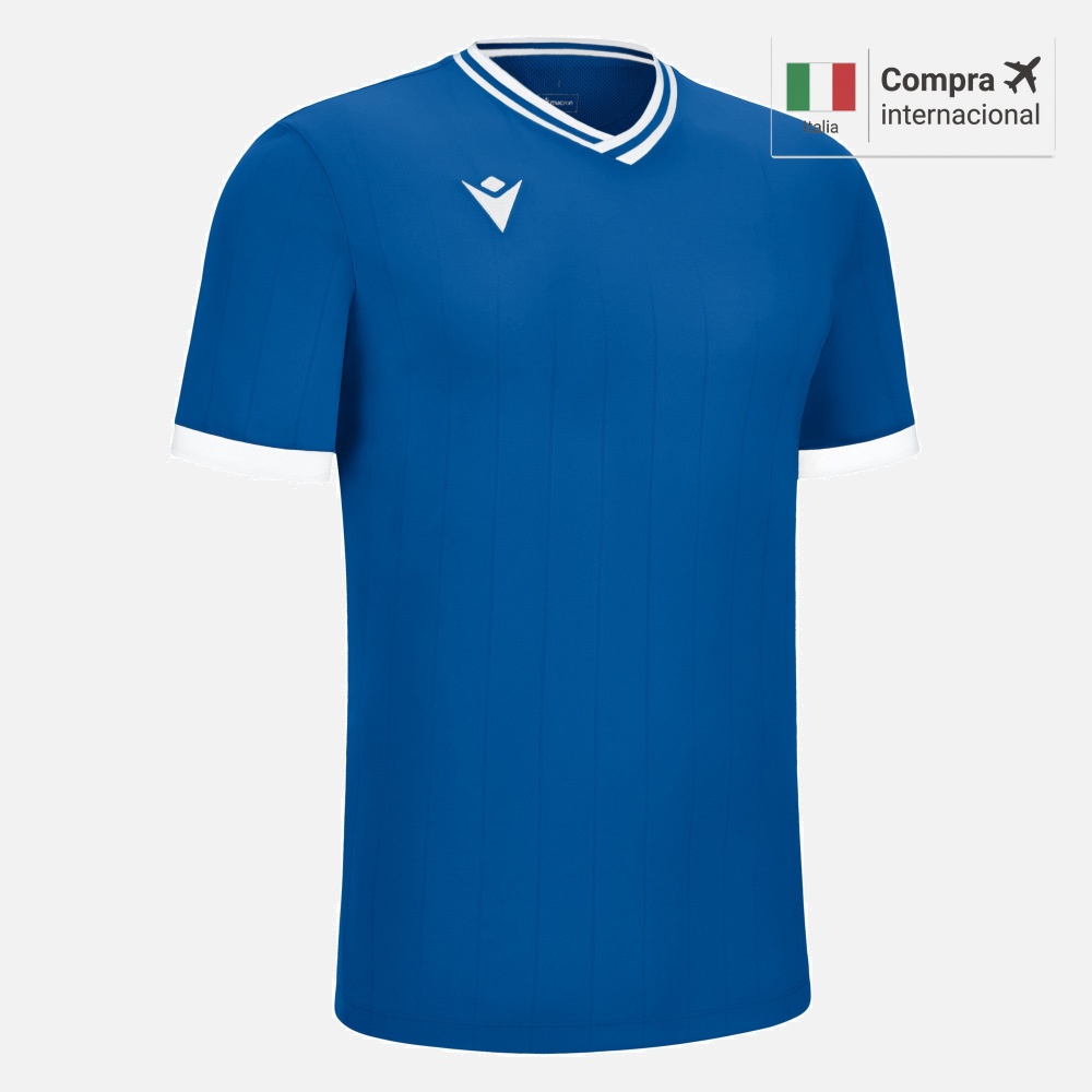 Halley Camiseta Futbol - Royal Blue/White