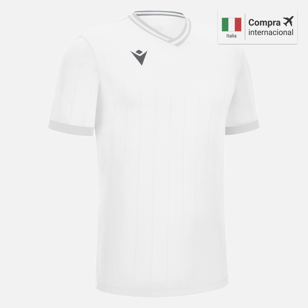 Halley Camiseta Futbol - White/Silver