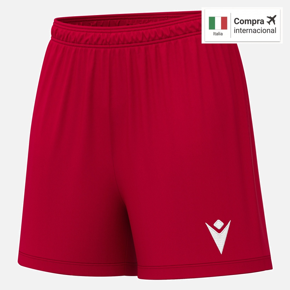 Nebula Short Mujer - Red