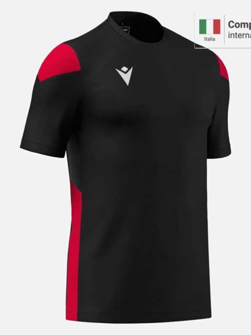 Polis Camiseta   - Black/Red