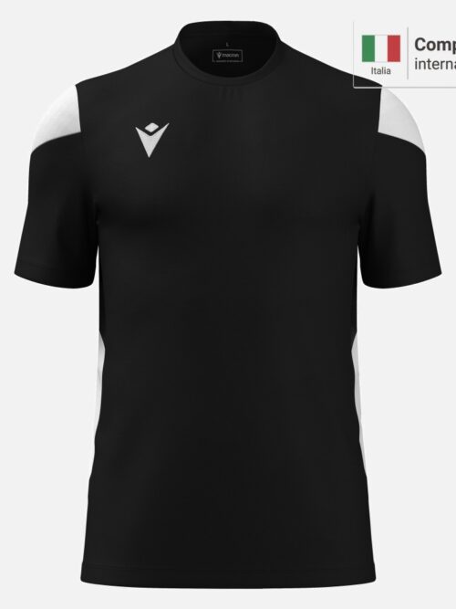 Polis Camiseta   - Black/White