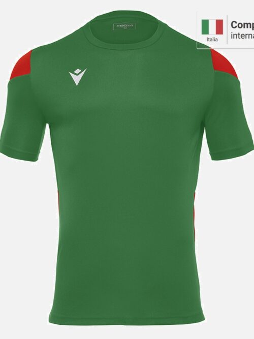 Polis Camiseta   - Green/Red