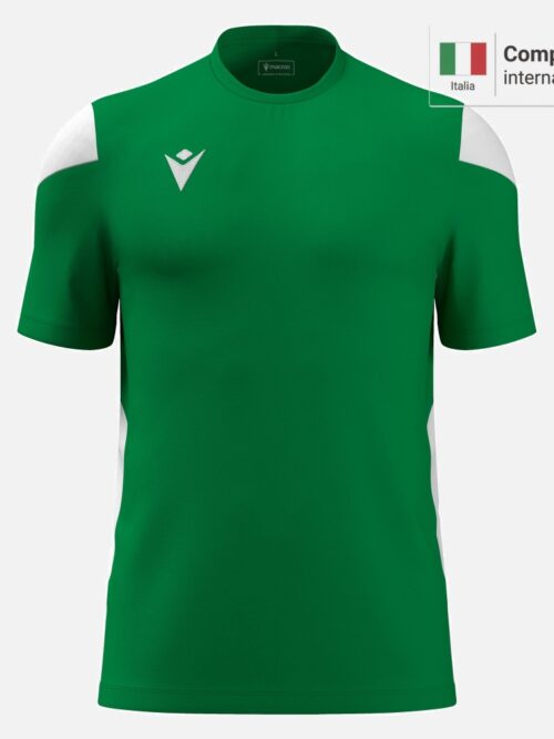 Polis Camiseta   - Green/White