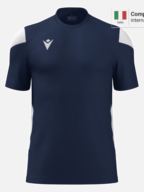 Polis Camiseta   - Navy/White
