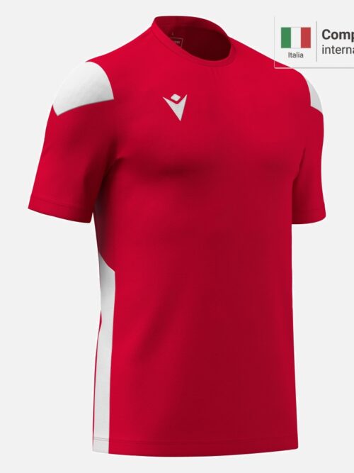 Polis Camiseta   - Red/White