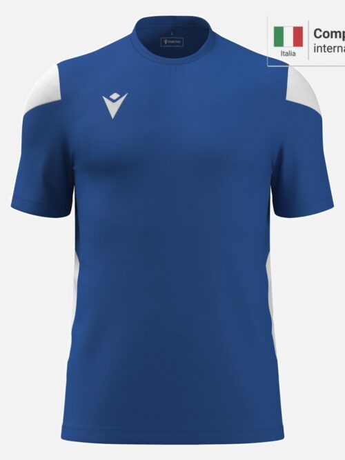 Polis Camiseta   - Royal Blue/White