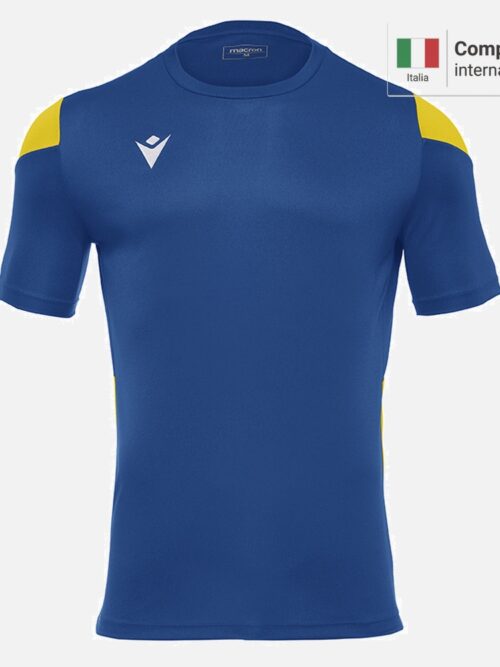 Polis Camiseta   - Royal Blue/Yellow