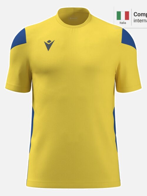 Polis Camiseta   - Yellow/Royal Blue