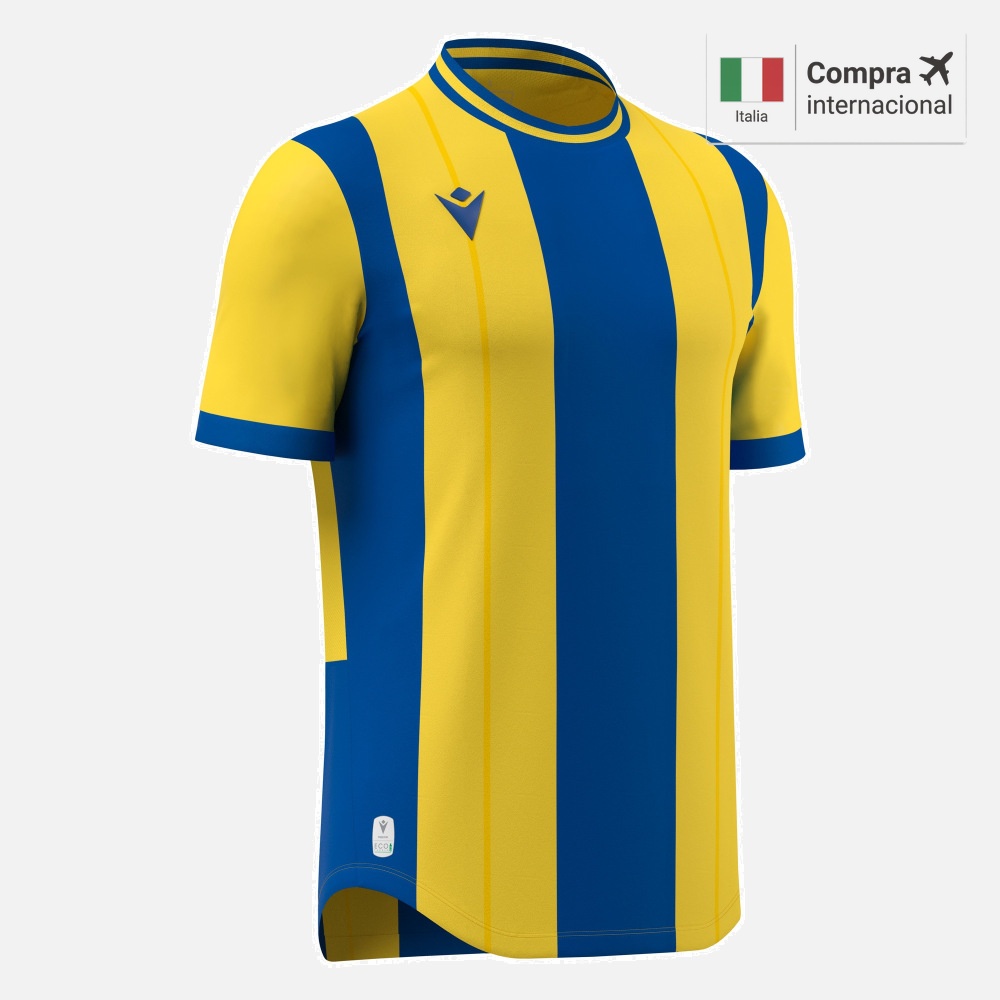 Propus Eco Camiseta Futbol - Yellow/Royal Blue