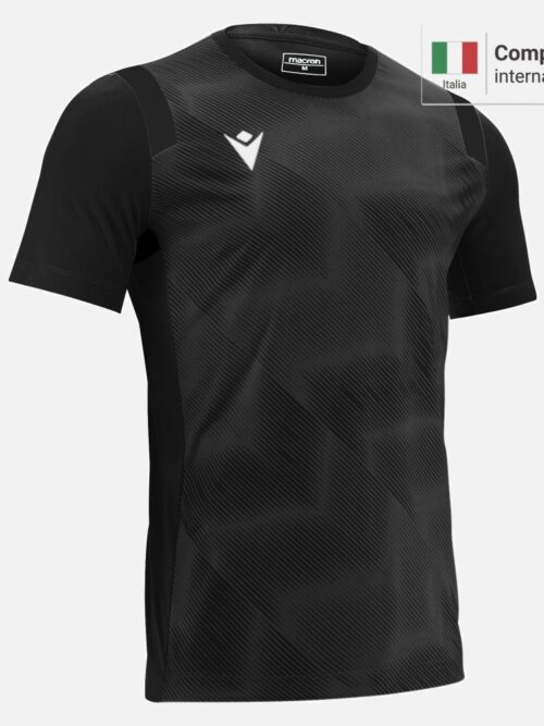 Polera Macron Rodders   - Black
