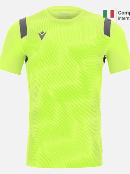 Polera Macron Rodders   - Neon Yellow/Anthracite