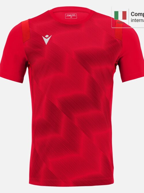 Polera Macron Rodders   - Red