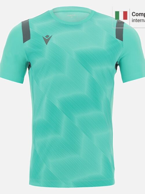 Polera Macron Rodders   - Turquoise/Anthracite