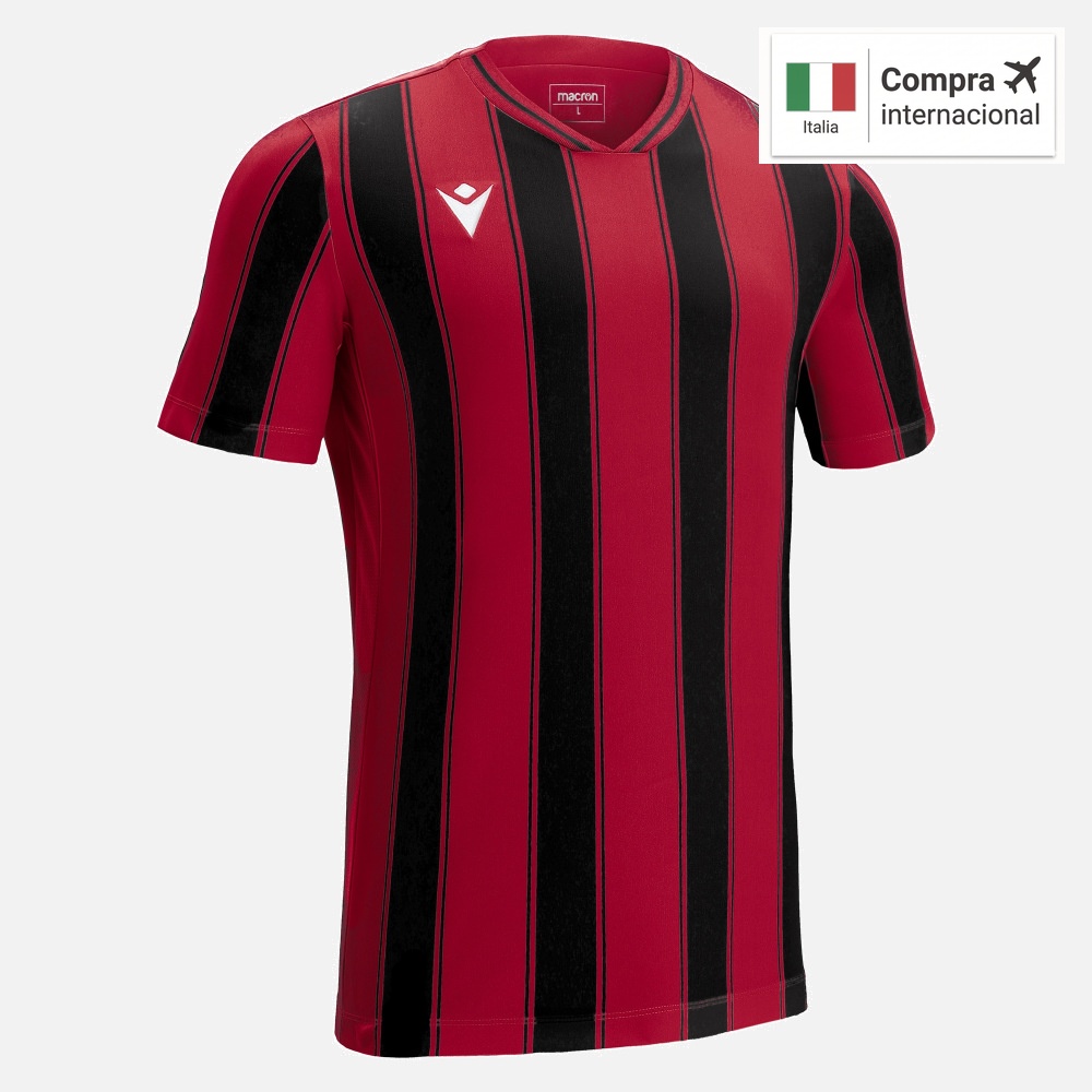 Sceptrum Camiseta Futbol - Red/Black