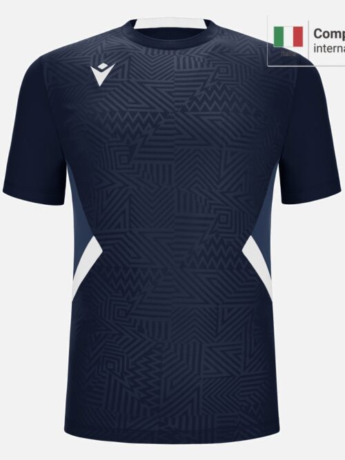 Shedir Camiseta Futbol  - Navy/White