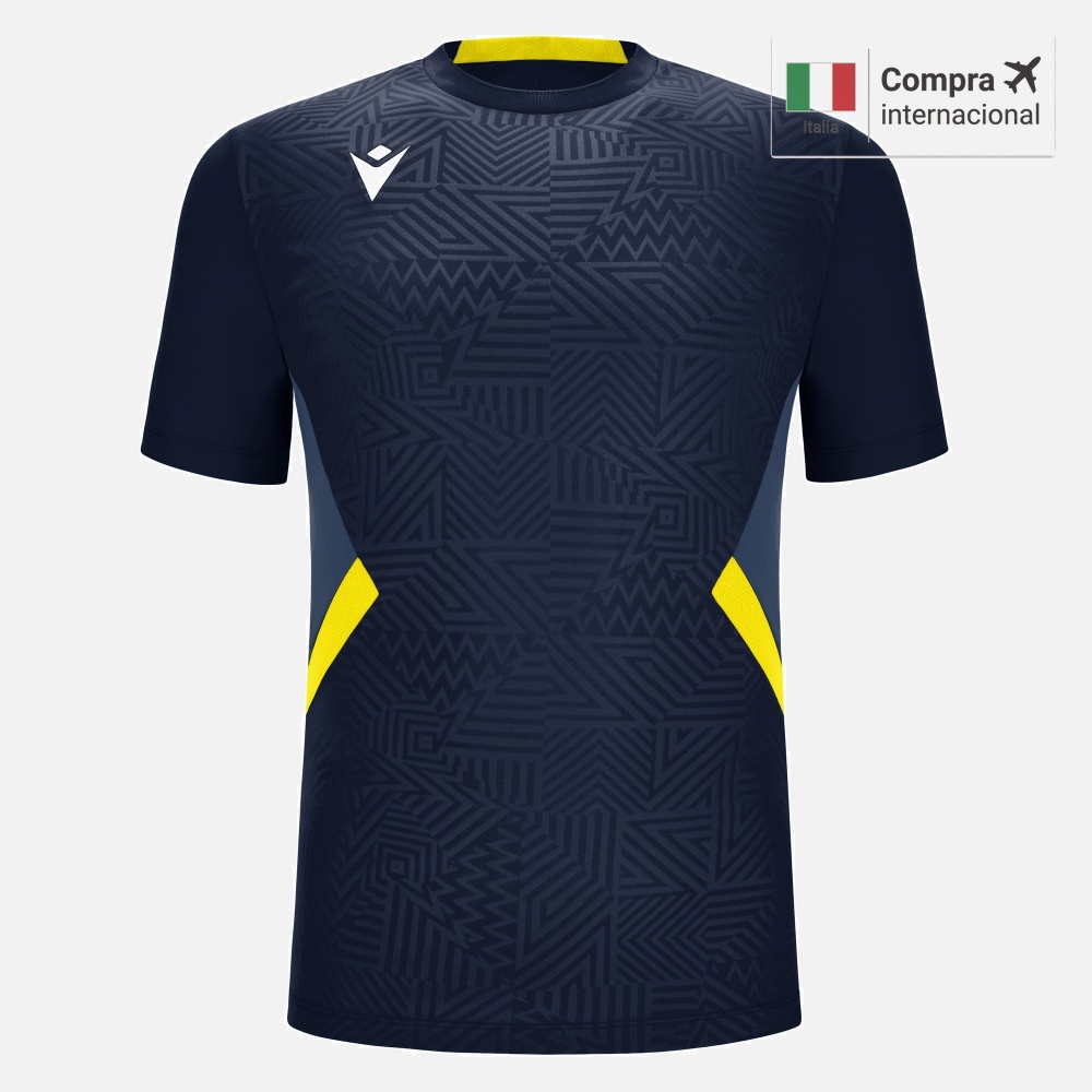 Shedir Camiseta Futbol - Navy/Yellow