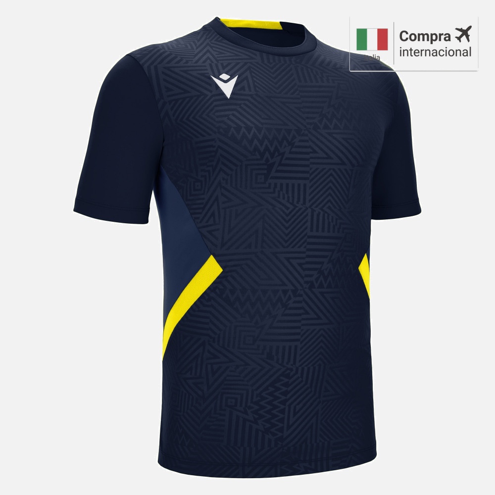 Shedir Camiseta Futbol - Navy/Yellow