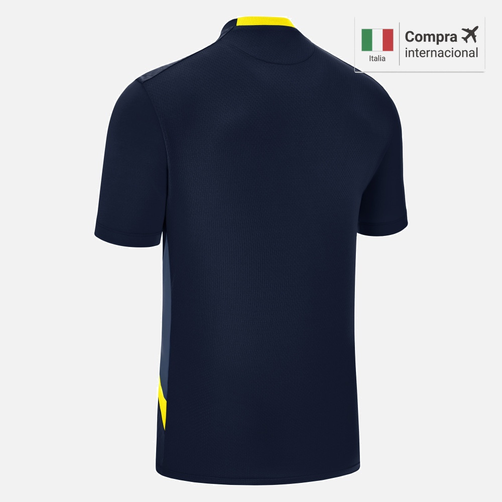 Shedir Camiseta Futbol - Navy/Yellow