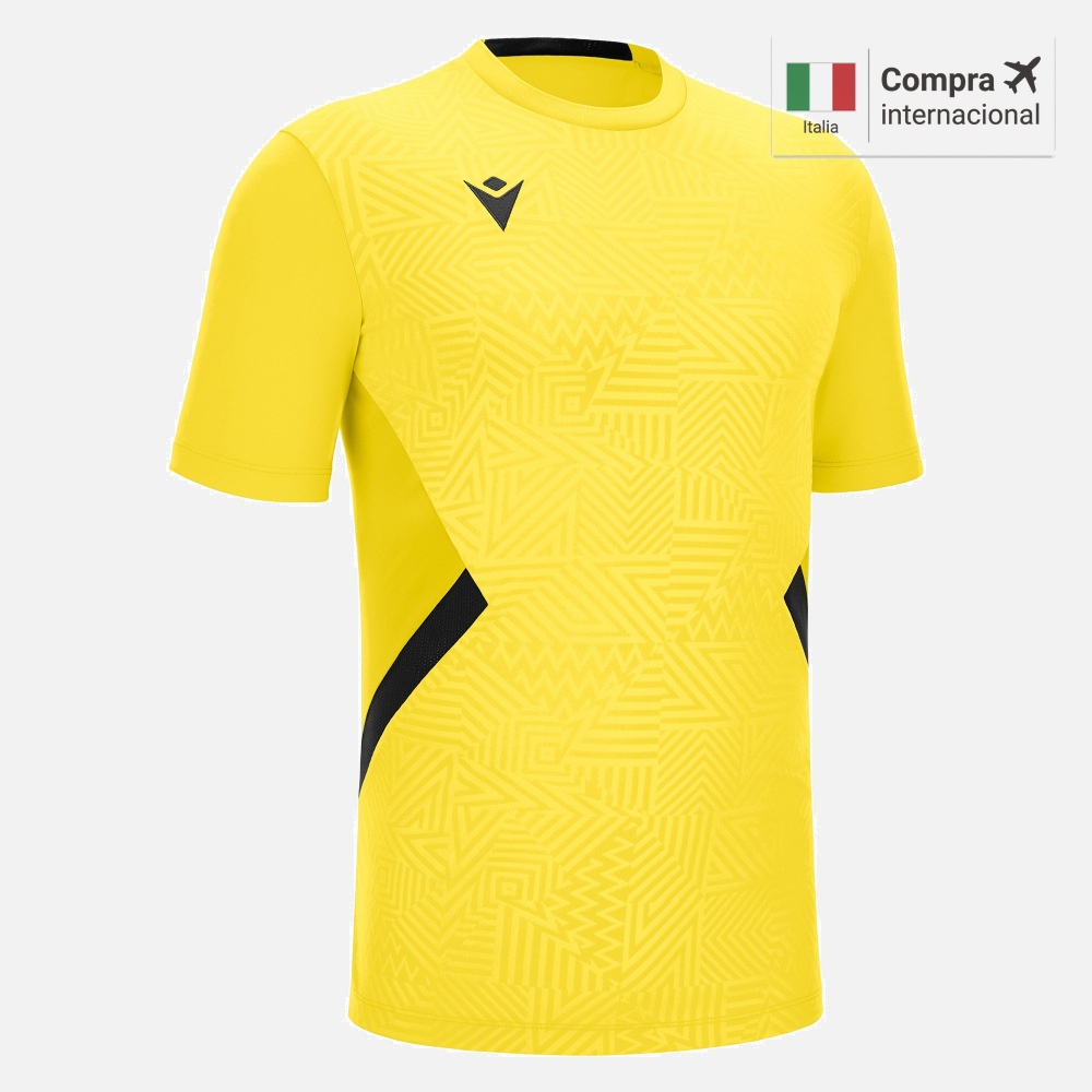 Shedir Camiseta Futbol - Yellow/Black