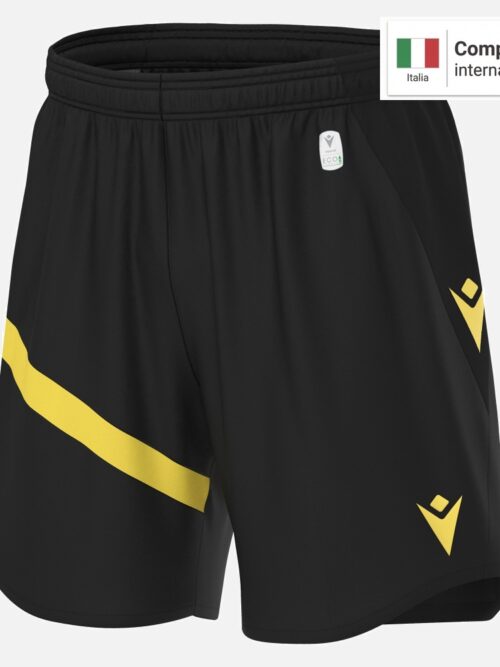 Shen Eco Short Futbol  - Black/Yellow