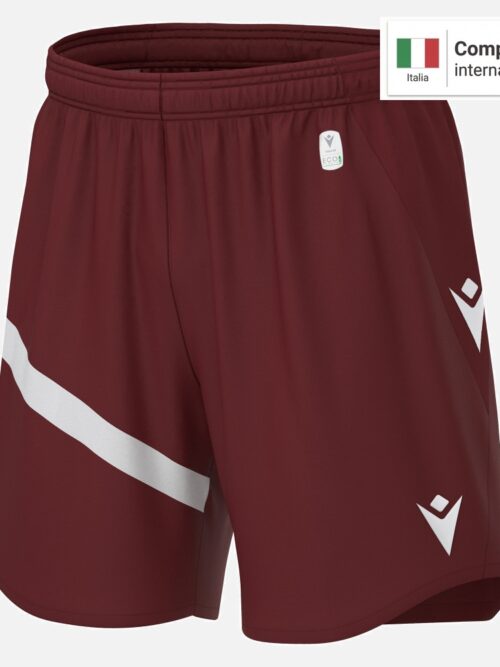 Shen Eco Short Futbol  - Cardinal/White