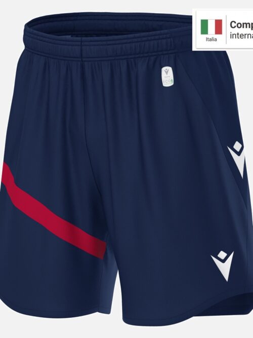 Shen Eco Short Futbol  - Navy/Red