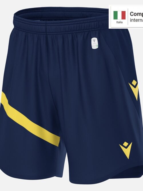 Shen Eco Short Futbol  - Navy/Yellow
