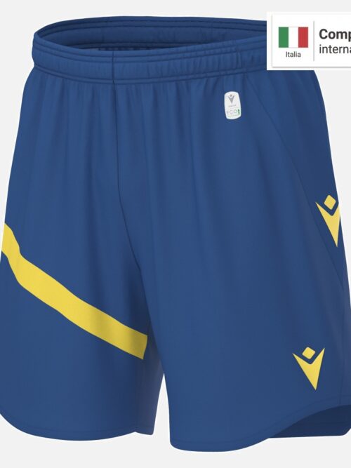 Shen Eco Short Futbol  - Royal Blue/Yellow