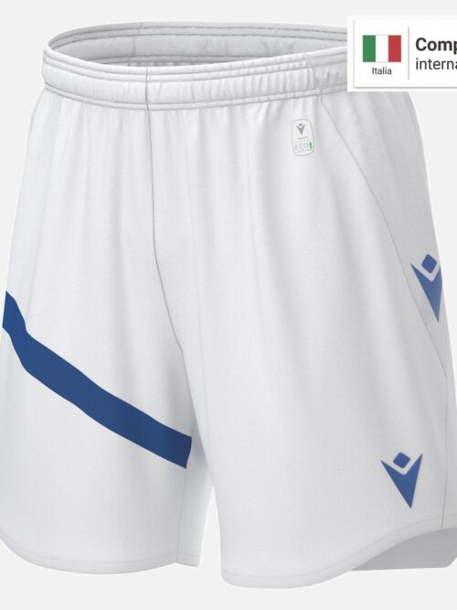 Shen Eco Short Futbol  - White/Royal Blue
