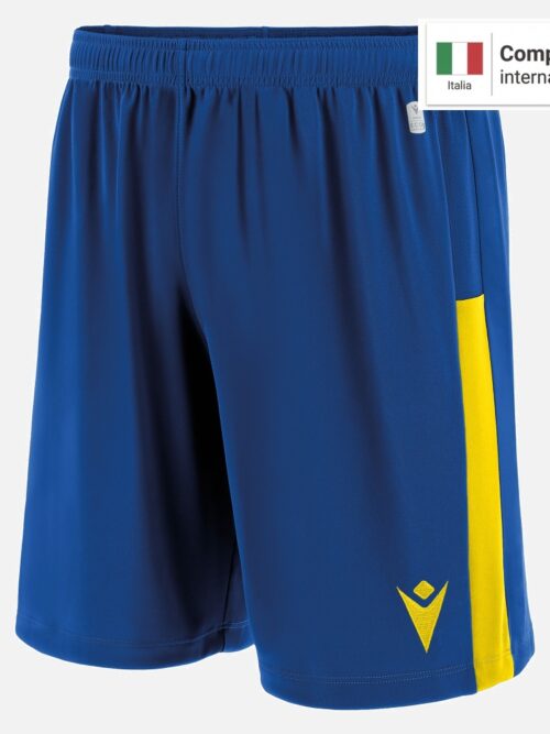 Skara Eco Short   - Royal Blue/Yellow