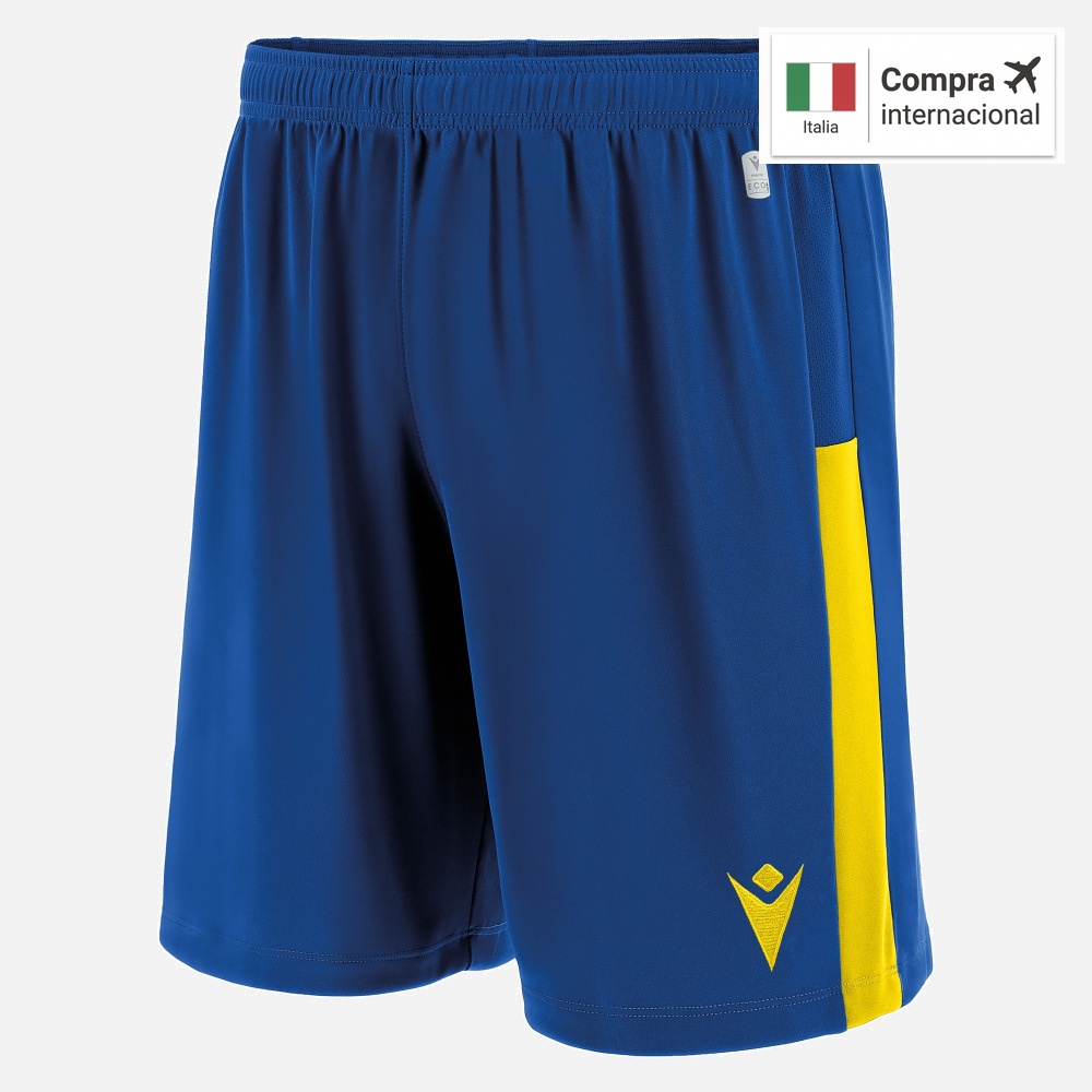 Skara Eco Short - Royal Blue/Yellow