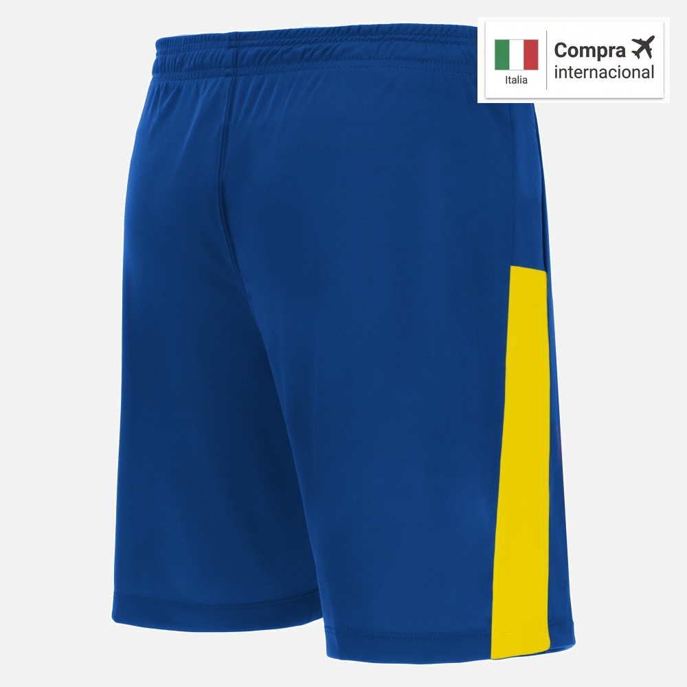 Skara Eco Short - Royal Blue/Yellow