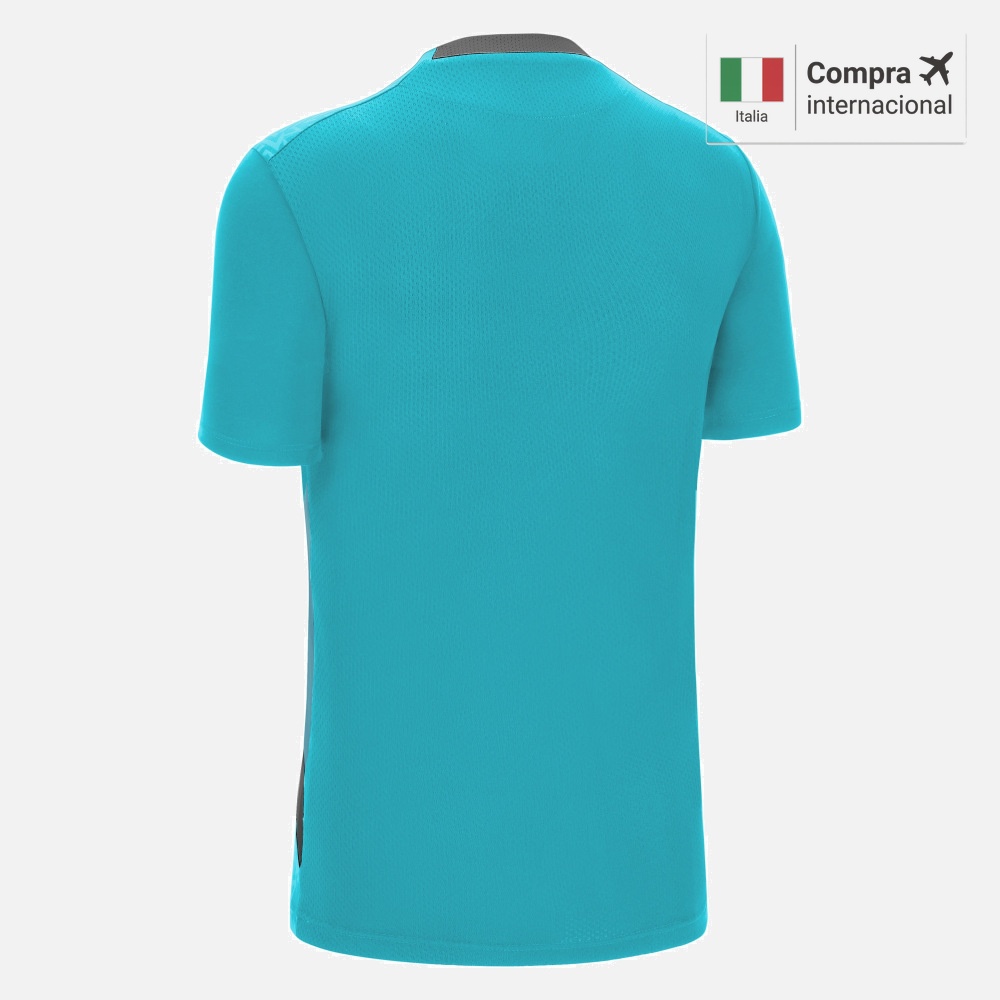 Skat Camiseta Futbol Mujer - Neon Sky/Anthracite