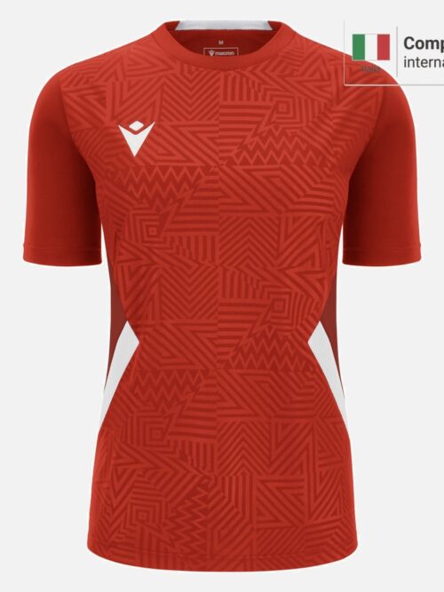 Skat Camiseta Futbol Mujer - Red/White