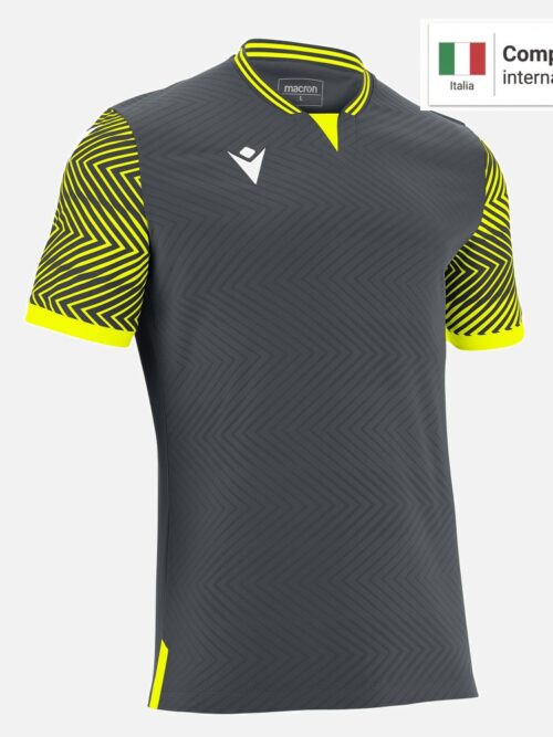 Tureis Eco Camiseta Futbol  - Anthracite/Neon Yellow