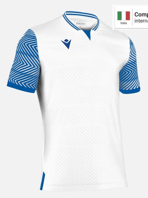 Tureis Eco Camiseta Futbol  - White/Royal Blue