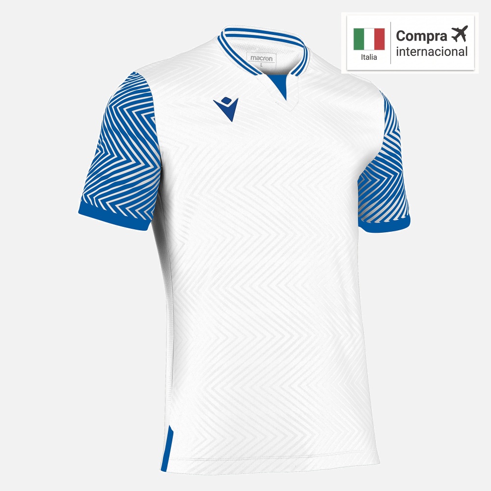 Tureis Eco Camiseta Futbol - White/Royal Blue