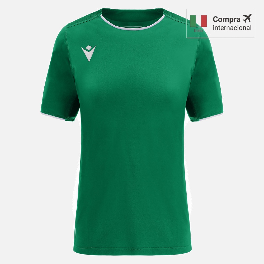 Widia Eco Camiseta Mujer - Green/White