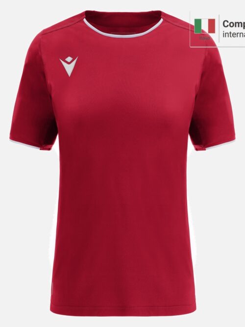 Widia Eco Camiseta  Mujer - Red/White