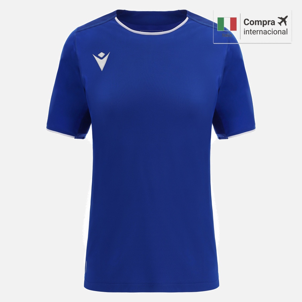 Widia Eco Camiseta Mujer - Royal Blue/White