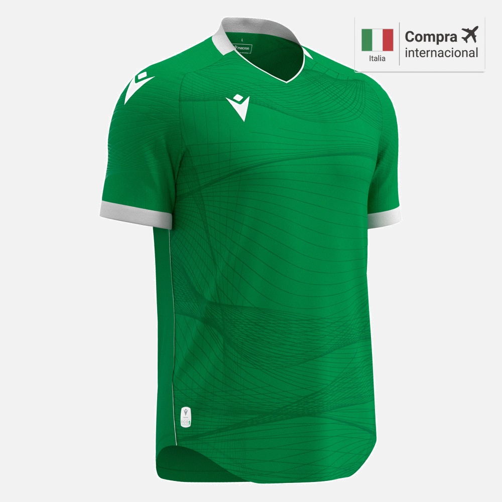 Wyvern Eco Camiseta - Green/White