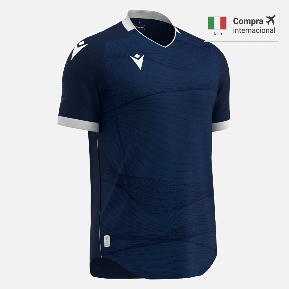 Wyvern Eco Camiseta - Navy/White