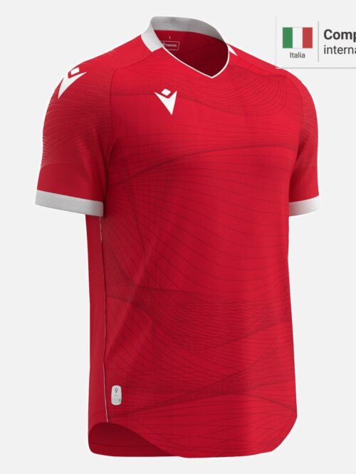 Wyvern Eco Camiseta   - Red/White