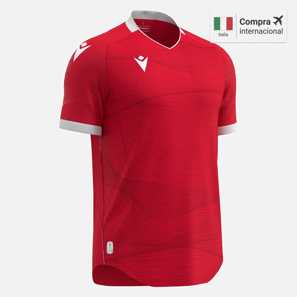 Wyvern Eco Camiseta - Red/White