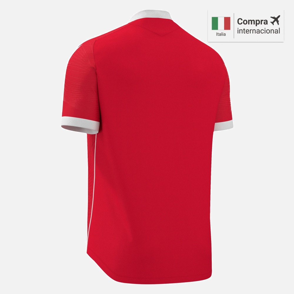 Wyvern Eco Camiseta - Red/White