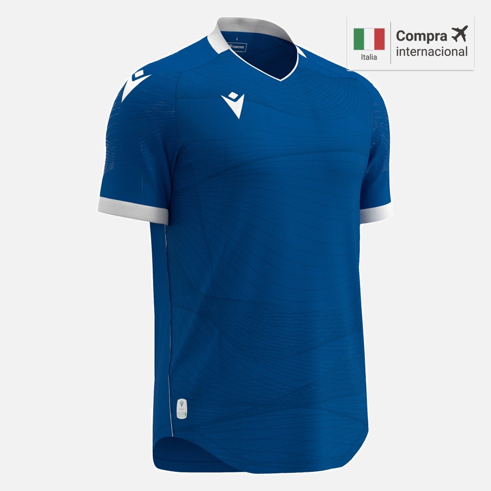 Wyvern Eco Camiseta - Royal Blue/White