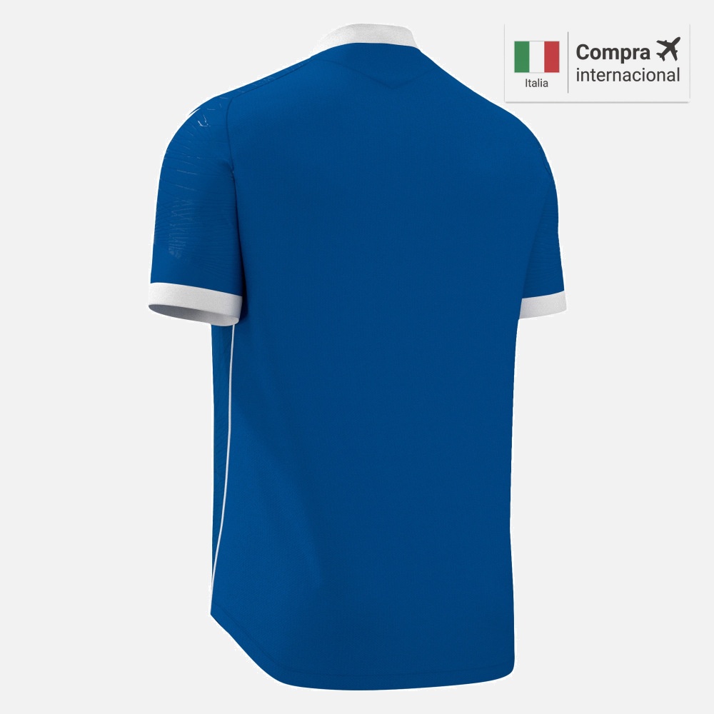 Wyvern Eco Camiseta - Royal Blue/White
